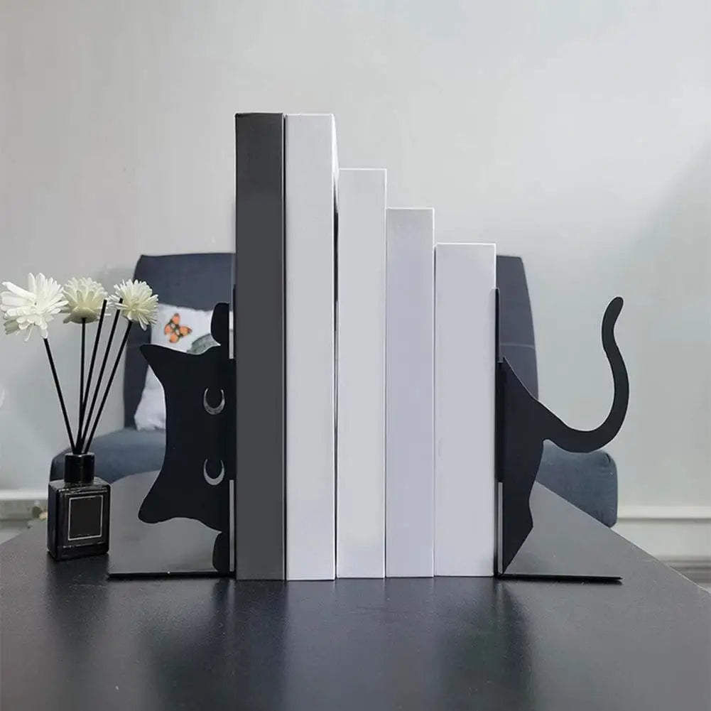 Cat Bookends – Because Chaos Doesn’t Organize Itself