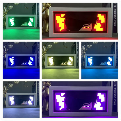 Anime LED Lamp – Ichigo Kurosaki Shadow Box (Bleach)