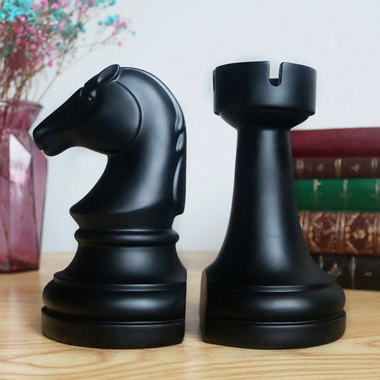 Chessmaster Bookends