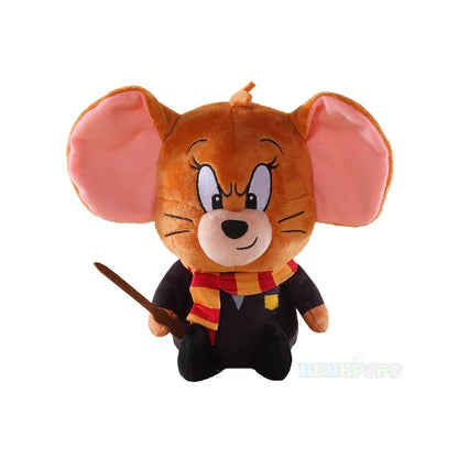 Tom and Jerry 100th Anniversary Plush – Tom Dressed as Harry Potter (20cm)