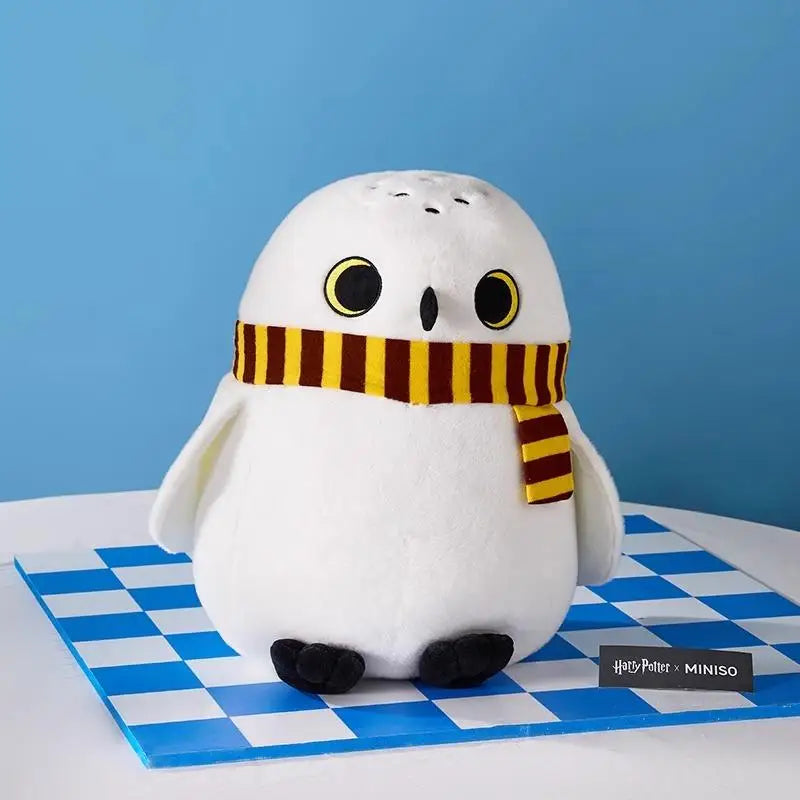 MINISO Harry Potter Hedwig Doll Scarves Creative Dolls Pillows Holiday Gifts  Creative Pillow Cute Decoration Genuine Anime