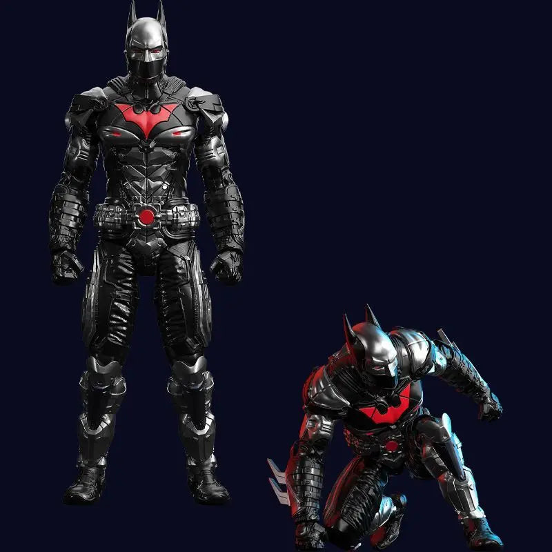 Hot F5 Circular Culture Batman (Crazy Edition): Arkham Knight'S Fatal Strike Red Hood Assembled Mobile Toy Collection Model Gift