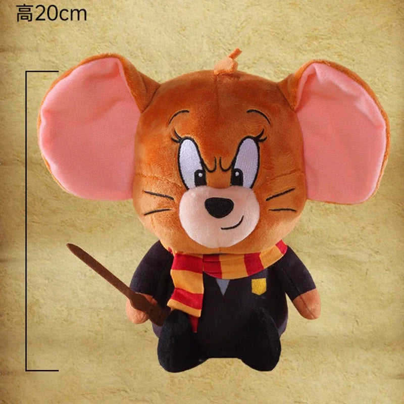 Tom and Jerry 100th Anniversary Plush – Tom Dressed as Harry Potter (20cm)