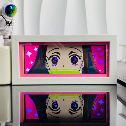 Anime LED Light Lamp – Box for Room Decor