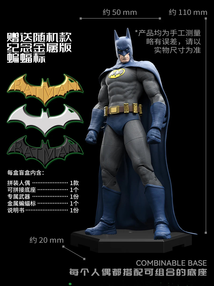 Hot F5 Circular Culture Batman (Crazy Edition): Arkham Knight'S Fatal Strike Red Hood Assembled Mobile Toy Collection Model Gift