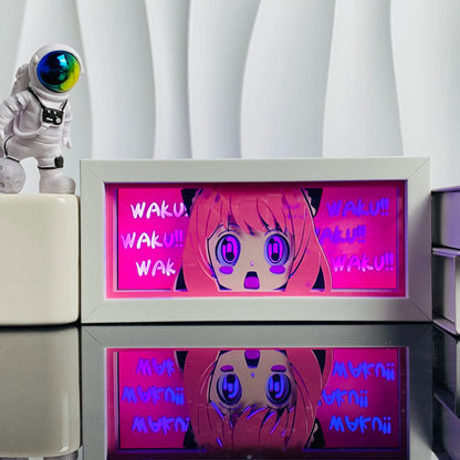 Anime LED Light Lamp – Box for Room Decor
