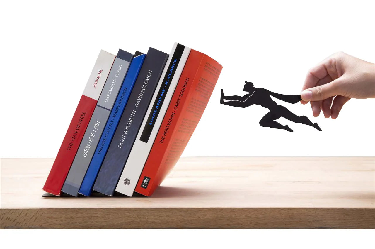 Superhero Bookend – Your Shelf Has a New Guardian!