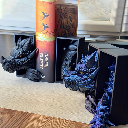 Dragon Bookends – Epic Decoration