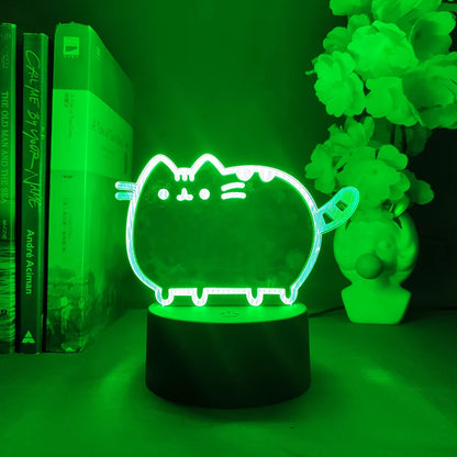 Kawaii Cat 3D Illusion Lamp