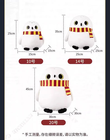 MINISO Harry Potter Hedwig Doll Scarves Creative Dolls Pillows Holiday Gifts  Creative Pillow Cute Decoration Genuine Anime