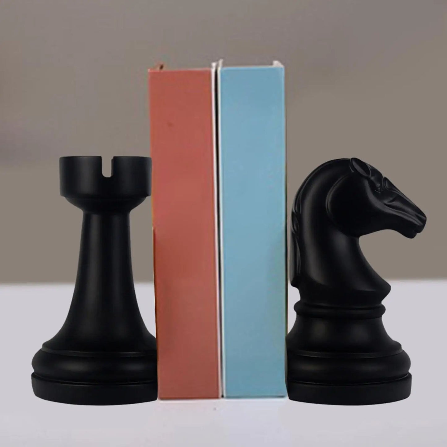 Chessmaster Bookends