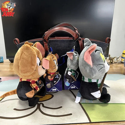 Tom and Jerry 100th Anniversary Plush – Tom Dressed as Harry Potter (20cm)