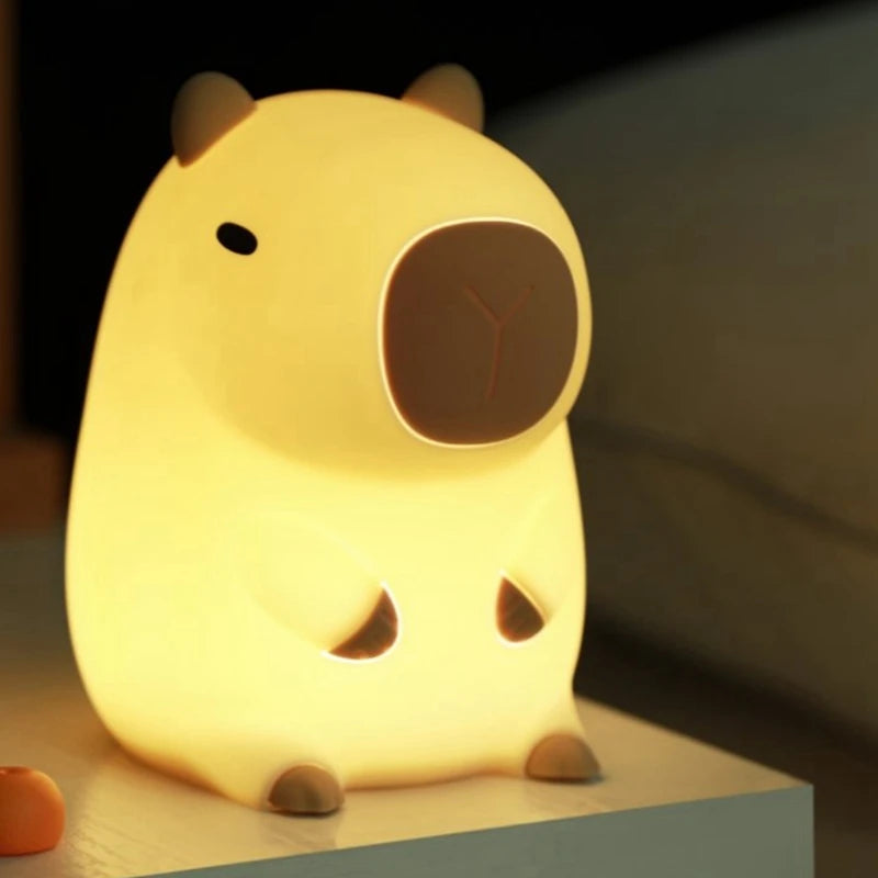 Capybara Night Light – Official Ambassador of Chill