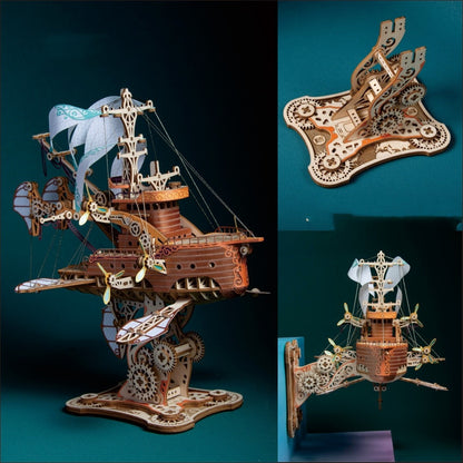 3D Wooden Ship Puzzle — Where History Meets Modernity