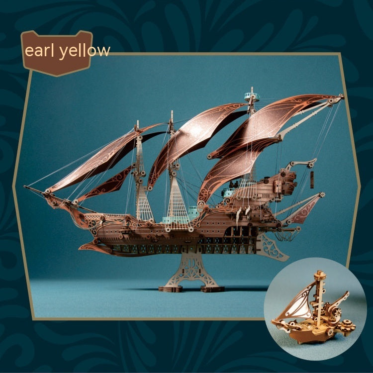 3D Wooden Ship Puzzle — Where History Meets Modernity