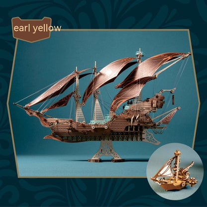 3D Wooden Ship Puzzle — Where History Meets Modernity