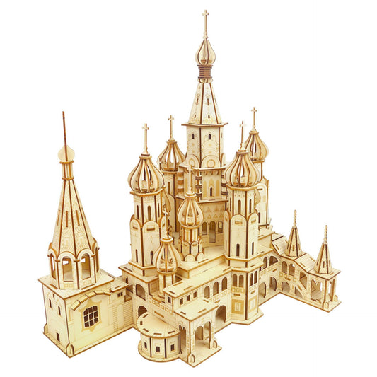 Catedral de San Basilio - Puzzle 3D en madera