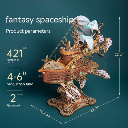 3D Wooden Ship Puzzle — Where History Meets Modernity