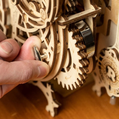 3D Owl Wooden Clock DIY Kit
