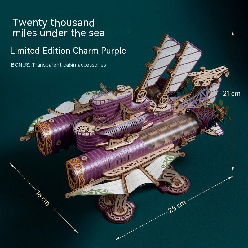 3D Wooden Ship Puzzle — Where History Meets Modernity